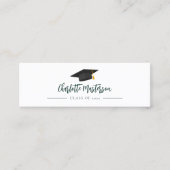 Afstuderen 2025 Script Afstudeerder Naam bellen Mini Visitekaartje (Voorkant)