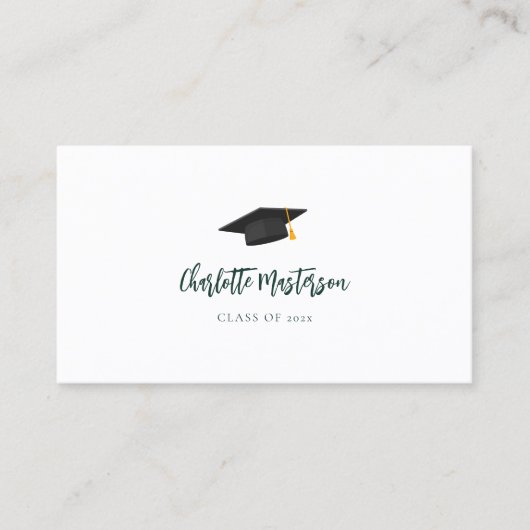 Afstuderen 2025 Script Afstudeerder Naam Visitekaartje (Voorkant)