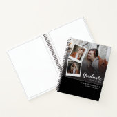 Afstuderen 2025 Script Afstudeerder Party Foto Gas Notitieboek (Binnen)