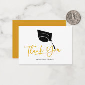 Afstuderen 2025 Script-bedankkaart Notitiekaartje (Voorkant / Achterkant in situ)