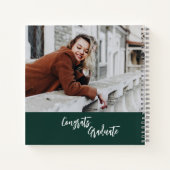 Afstuderen 2025 Script Photo Party Guest Book Notitieboek (Achterkant)