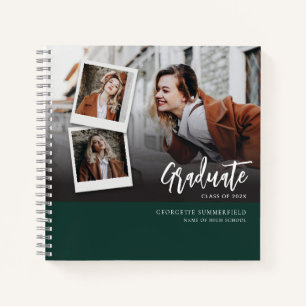 Afstuderen 2025 Script Photo Party Guest Book Notitieboek
