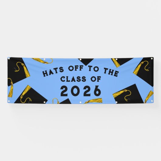 Afstuderen 2025 Senior Class Spandoek (Horizontaal)