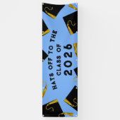 Afstuderen 2025 Senior Class Spandoek (Verticaal)