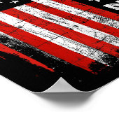 Afstuderen 2025 Shirt ontwerp met US Flag Senior C Poster (Hoek)