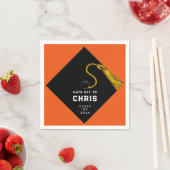 Afstuderen 2025 Sinaasappel Servetten (Insitu)