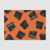 Afstuderen 2025 Sinaasappel Tissuepapier (Voorkant)