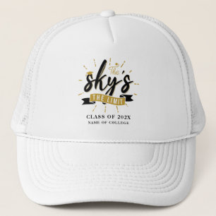Afstuderen 2025 Skys the Limit Afstudeerder Custom Trucker Pet