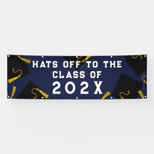 Afstuderen 2025 spandoek (Horizontaal)