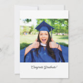 Afstuderen 2025 Tassel Worth Hassle Party Kaart (Achterkant)