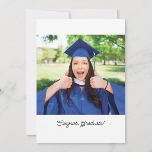 Afstuderen 2025 Tassel Worth Hassle Party Kaart (Achterkant)