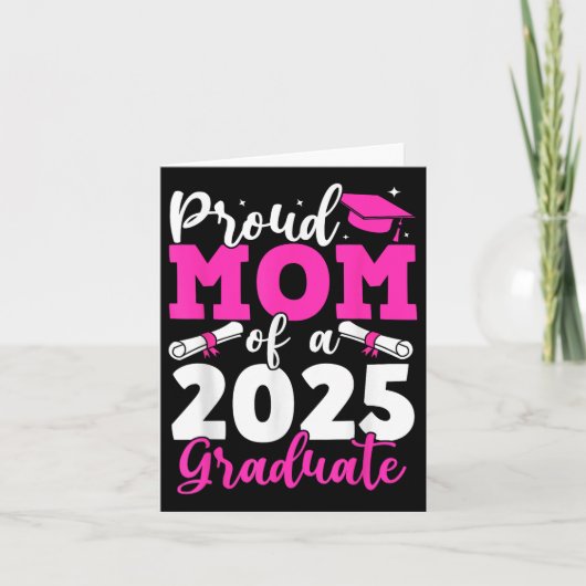 Afstuderen 2025 Trotse moeder van een Afstuderen m Kaart (Voorkant)