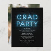 Afstuderen 2025 Uitnodiging voor moderne feestjes (Voorkant / Achterkant)