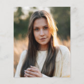 Afstuderen 2025 Uitnodiging voor moderne feestjes (Achterkant)