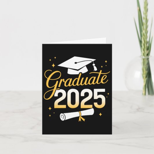 Afstuderen 2025 voor CL van 2025 Afstuderen Kaart (Voorkant)