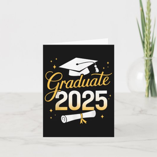 Afstuderen 2025 voor CL van 2025 Afstuderen Kaart (Voorkant)