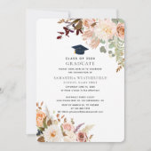 Afstuderen 2025 Waterverf Floral Afstudeerder Part Kaart (Voorkant)