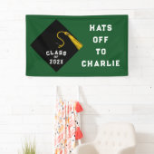 Afstuderen 2026 Groen Spandoek (Insitu)