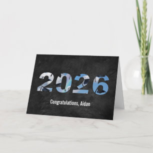 Afstuderen 2026 Mutsen in Wolken en Regenboog Kaart