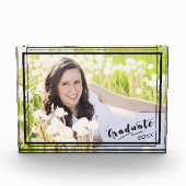 Afstuderen 20xx 5x7 horizontale zwarte grens fotoblokken (Voorkant)