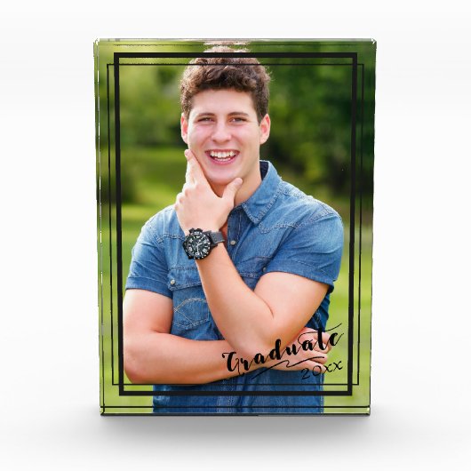 AFSTUDEREN 20XX 5x7 verticale zwarte rand Fotoblokken (Voorkant)