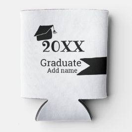 Afstuderen 20XX afstuderen pet eenvoudig Minimal M Blikjeskoeler