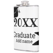 Afstuderen 20XX afstuderen pet eenvoudig Minimal M Heupfles (Links)