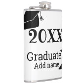 Afstuderen 20XX afstuderen pet eenvoudig Minimal M Heupfles (Rechts)