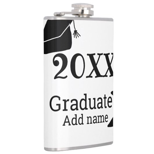 Afstuderen 20XX afstuderen pet eenvoudig Minimal M Heupfles (Rechts)