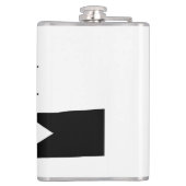 Afstuderen 20XX afstuderen pet eenvoudig Minimal M Heupfles (Achterkant)