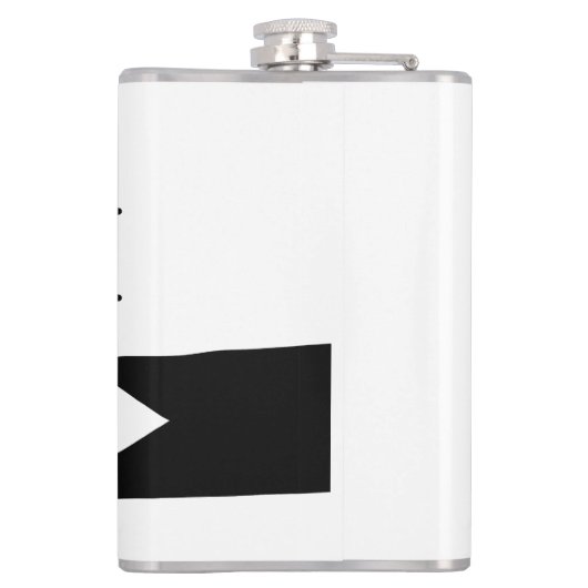 Afstuderen 20XX afstuderen pet eenvoudig Minimal M Heupfles (Achterkant)