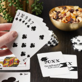 Afstuderen 20XX afstuderen pet eenvoudig Minimal M Pokerkaarten (Insitu)