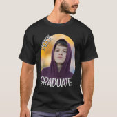 Afstuderen 20XX Modern Eenvoudig Aangepaste Foto T-shirt (Voorkant)
