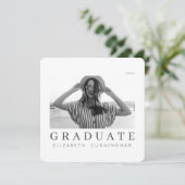 Afstuderen 20XX Moderne Cool Eenvoudige aankondigi (Staand voorkant)