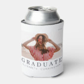 Afstuderen 20XX Moderne, eenvoudige, minimalistisc Blikjeskoeler (Blikje Voorkant)