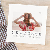 Afstuderen 20XX Moderne, eenvoudige, minimalistisc Servet