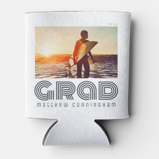 Afstuderen 20XX Retro Cool Simple Afstudeerder Yea Blikjeskoeler (Voorkant)