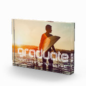 Afstuderen 20XX Retro Cool Simple Afstudeerder Yea Fotoblokken (Rechts)