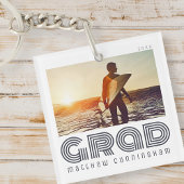 Afstuderen 20XX Retro Cool Simple Afstudeerder Yea Sleutelhanger
