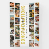 Afstuderen 26 Fotocollage Afstuderen Spandoek (Verticaal)