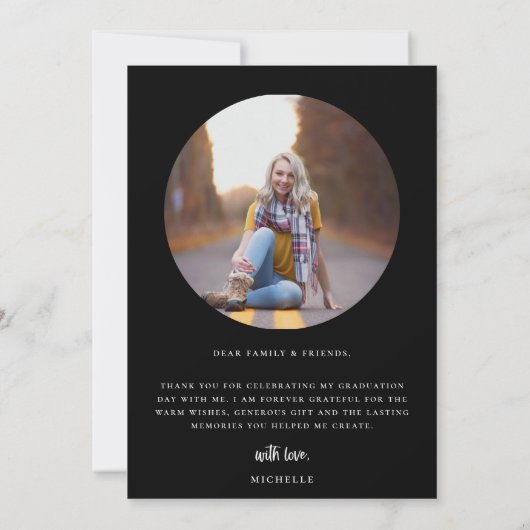 Afstuderen 2 Foto bedankt (Achterkant)