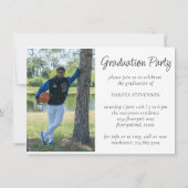 Afstuderen 2 Foto | Geavanceerde eenvoudige aanden Kaart (Achterkant)