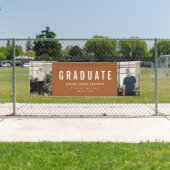 Afstuderen 2 - foto van chic terracotta moderne pa spandoek (Insitu)