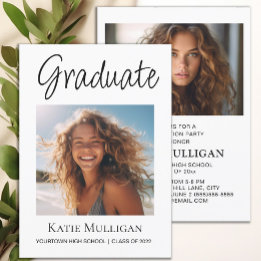 Afstuderen 2 foto wit afstudeerfeest