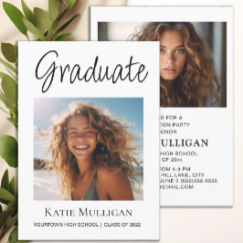 Afstuderen 2 foto wit afstudeerfeest