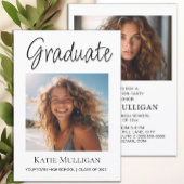 Afstuderen 2 foto wit afstudeerfeest