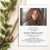 Afstuderen 2 foto wit afstudeerfeest