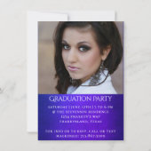 Afstuderen 2 foto | Zeemeermin Ombre Blauw Groen P Kaart (Achterkant)