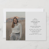 Afstuderen 2 Photo Collage Afstudeerfeest Kaart (Achterkant)