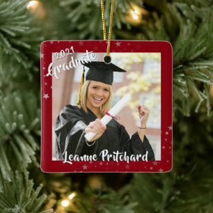 Afstuderen 2 van de Rood van de Stars van de Borst Keramisch Ornament